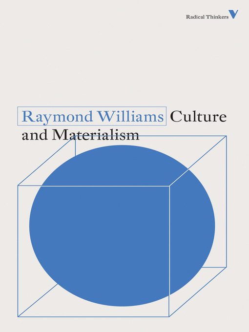 Title details for Culture and Materialism by Raymond Williams - Available